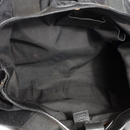 Gucci Monogram Medium Interlocking Tote Black 8 of 8