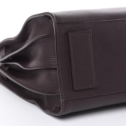 Saint Laurent Grained Calfskin Small Supple Sac De Jour Armaranto 8 of 14