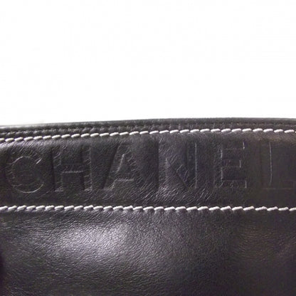 Chanel Leather Sac Pochette Black 6 of 9
