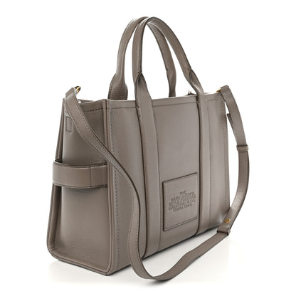 Marc Jacobs Grained Calfskin Medium The Tote Bag Taupe 3 of 10