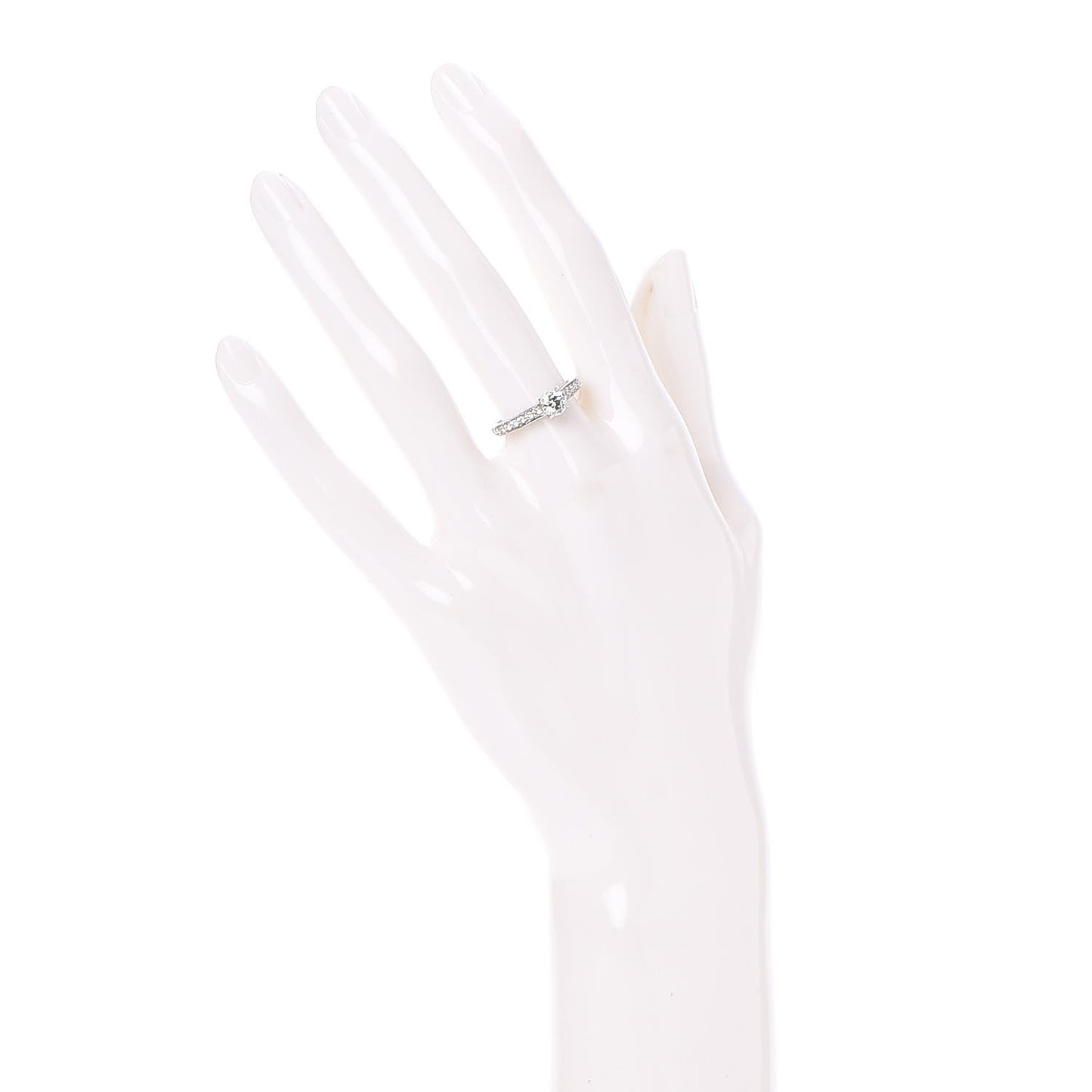 Platinum .50ct Diamond 1895 Solitaire Engagement Ring 51 5.75