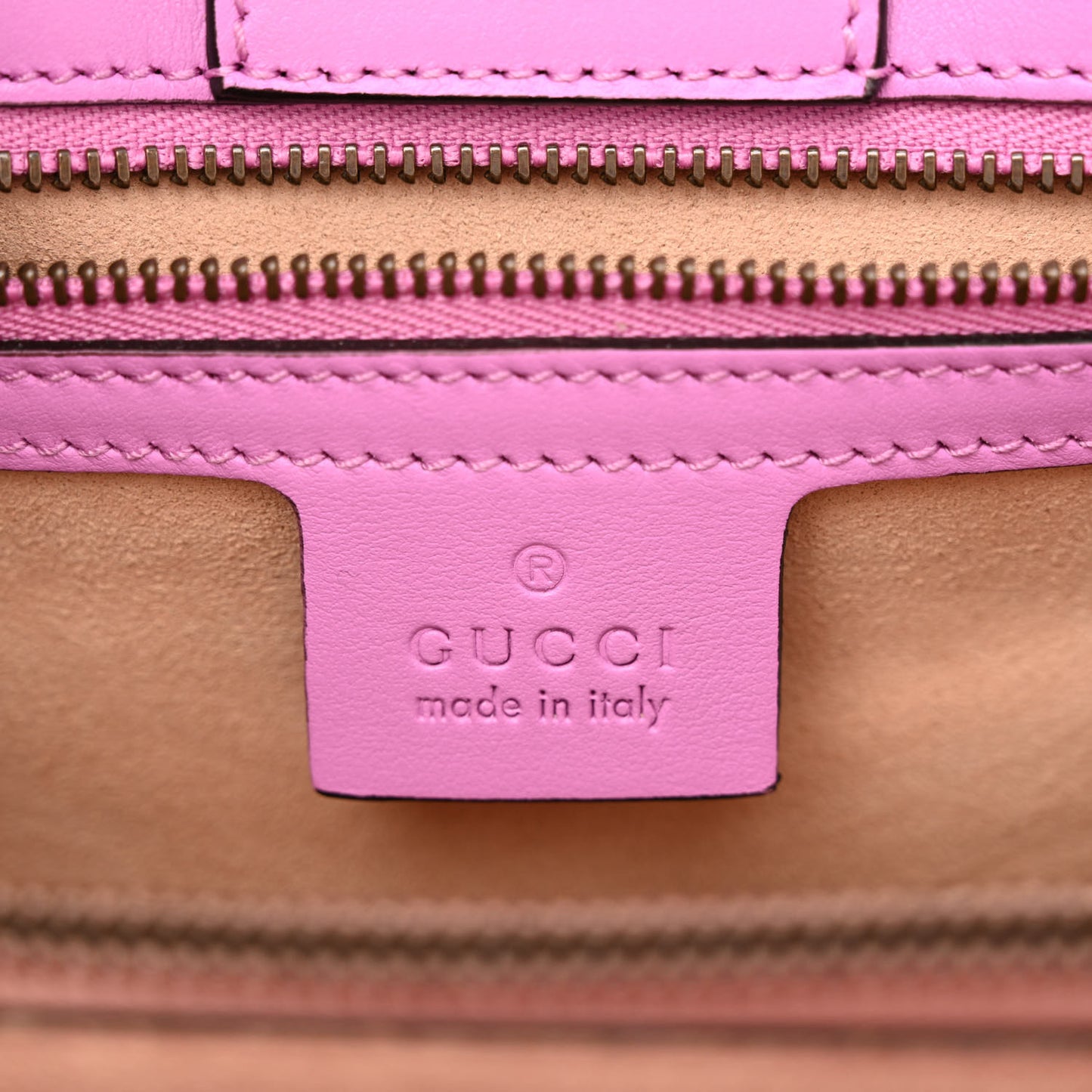 Calfskin Matelasse Small GG Marmont Tote Candy Mousse