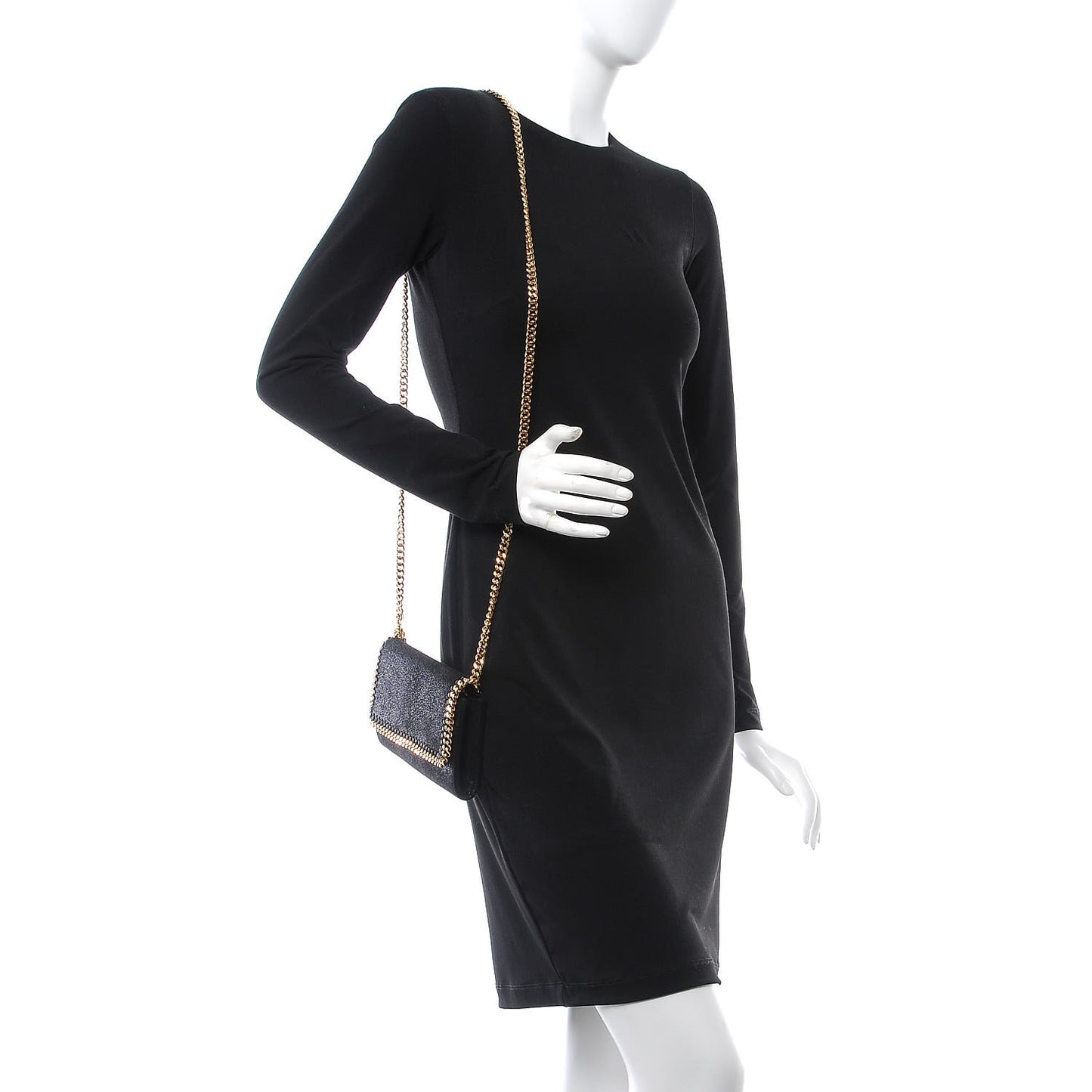 Shaggy Deer Falabella Crossbody Bag Black