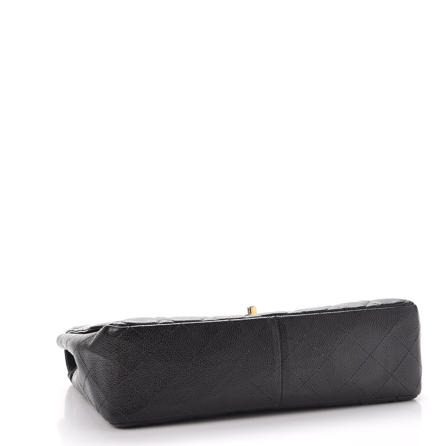 Chanel Caviar Quilted Jumbo Single Flap Black 5 of 13