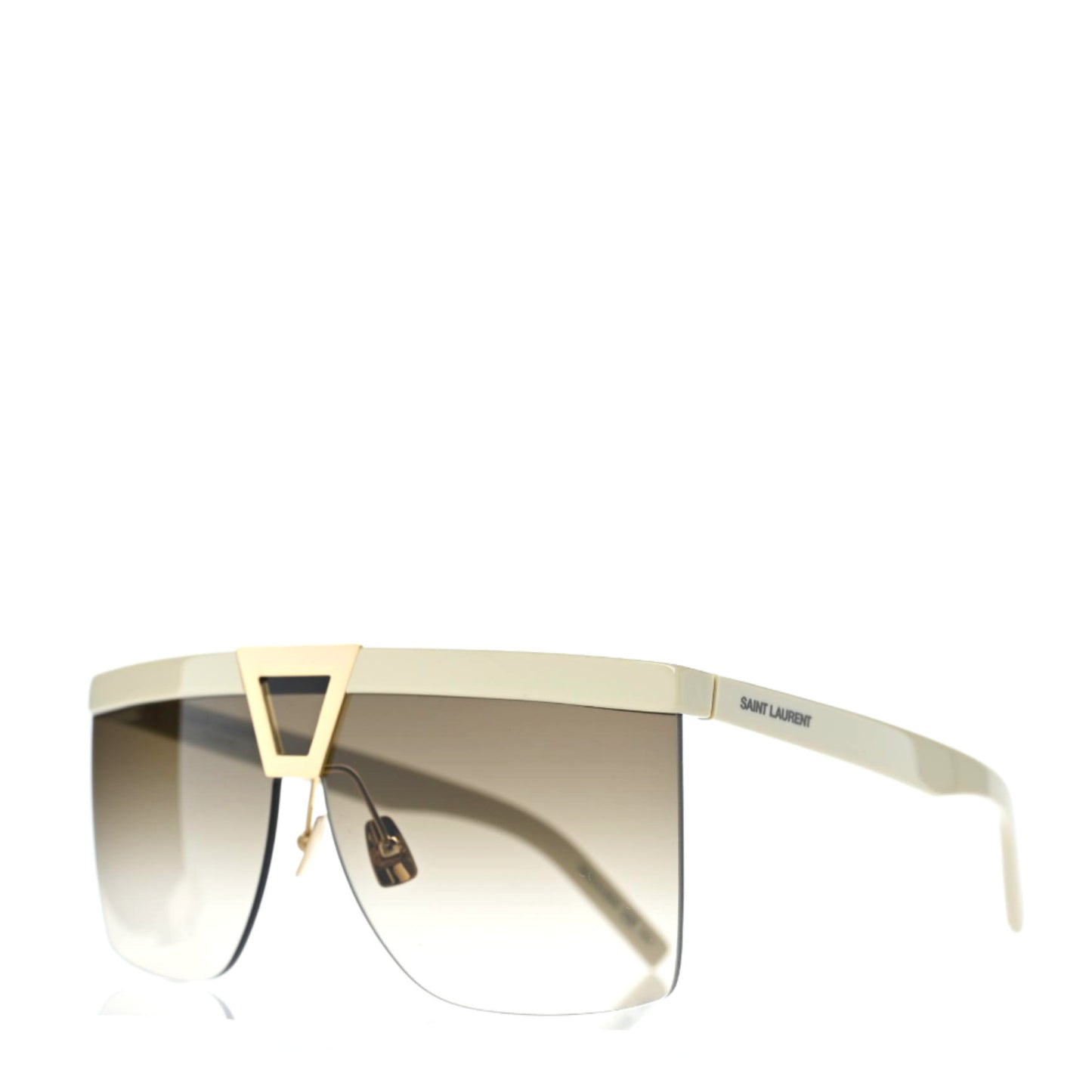 SL 537 Mask Sunglasses White