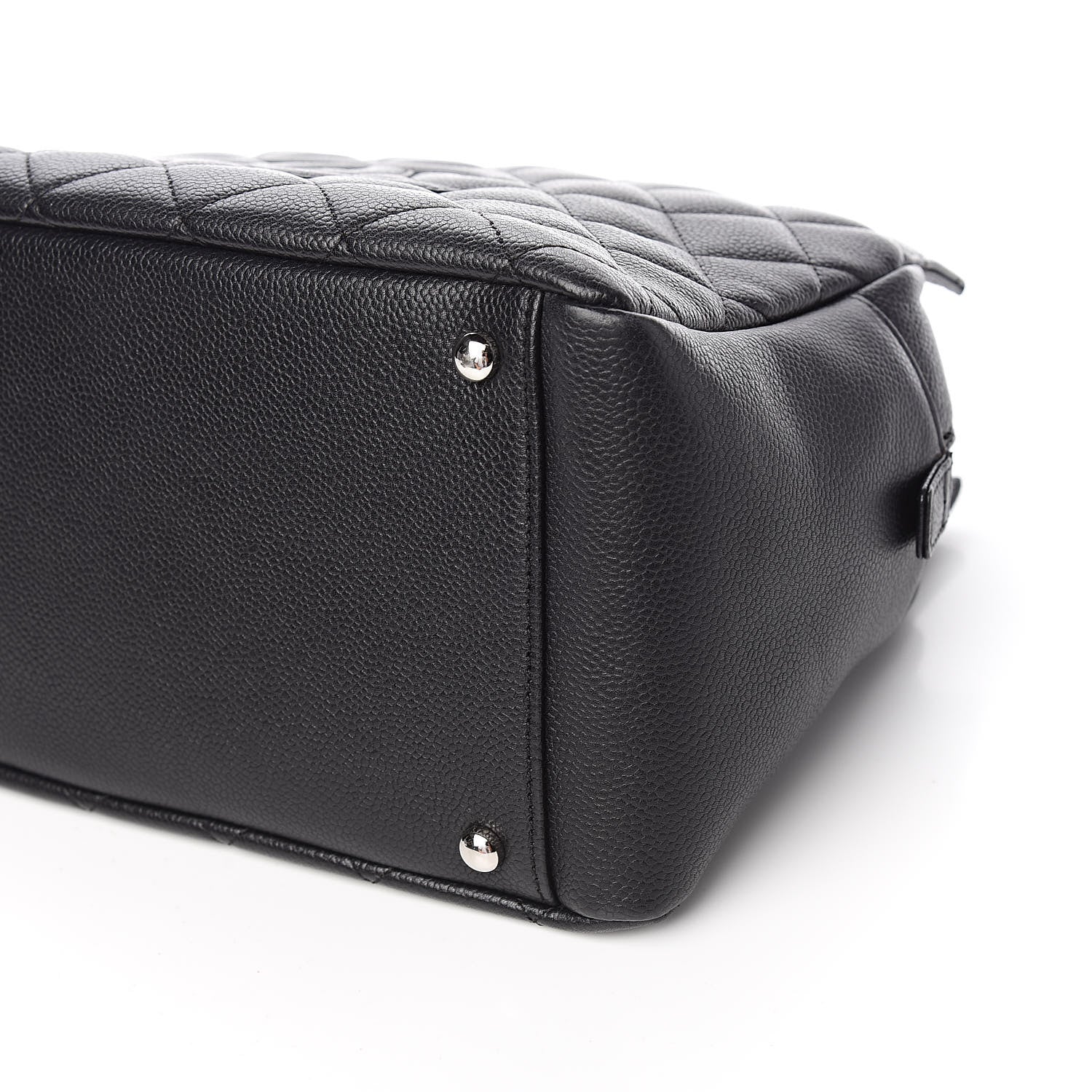 Chanel Caviar Quilted Petit Timeless Tote PTT Black 9 of 13