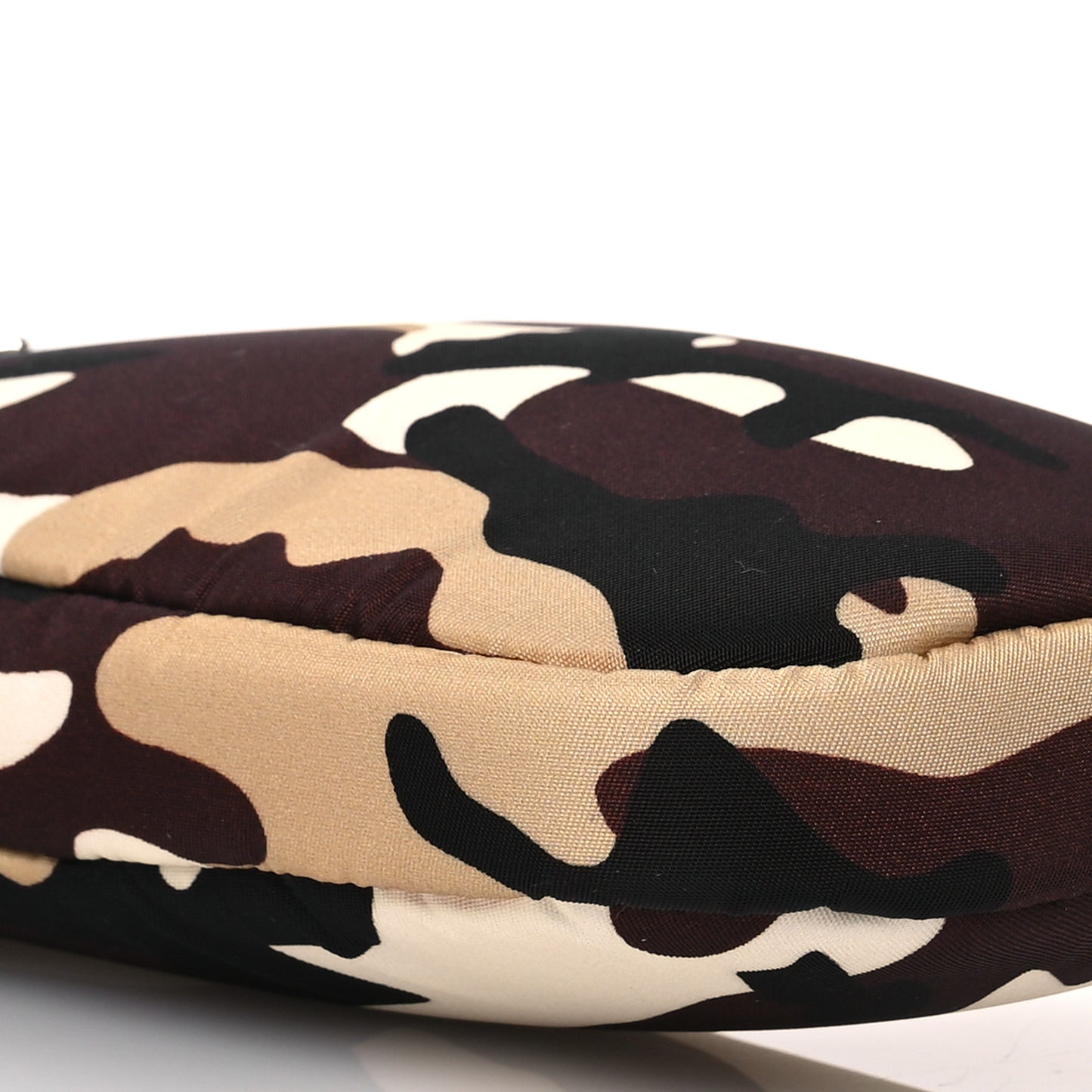 Tessuto Nylon Camouflage Pocket Mini Bag Sabbia Black