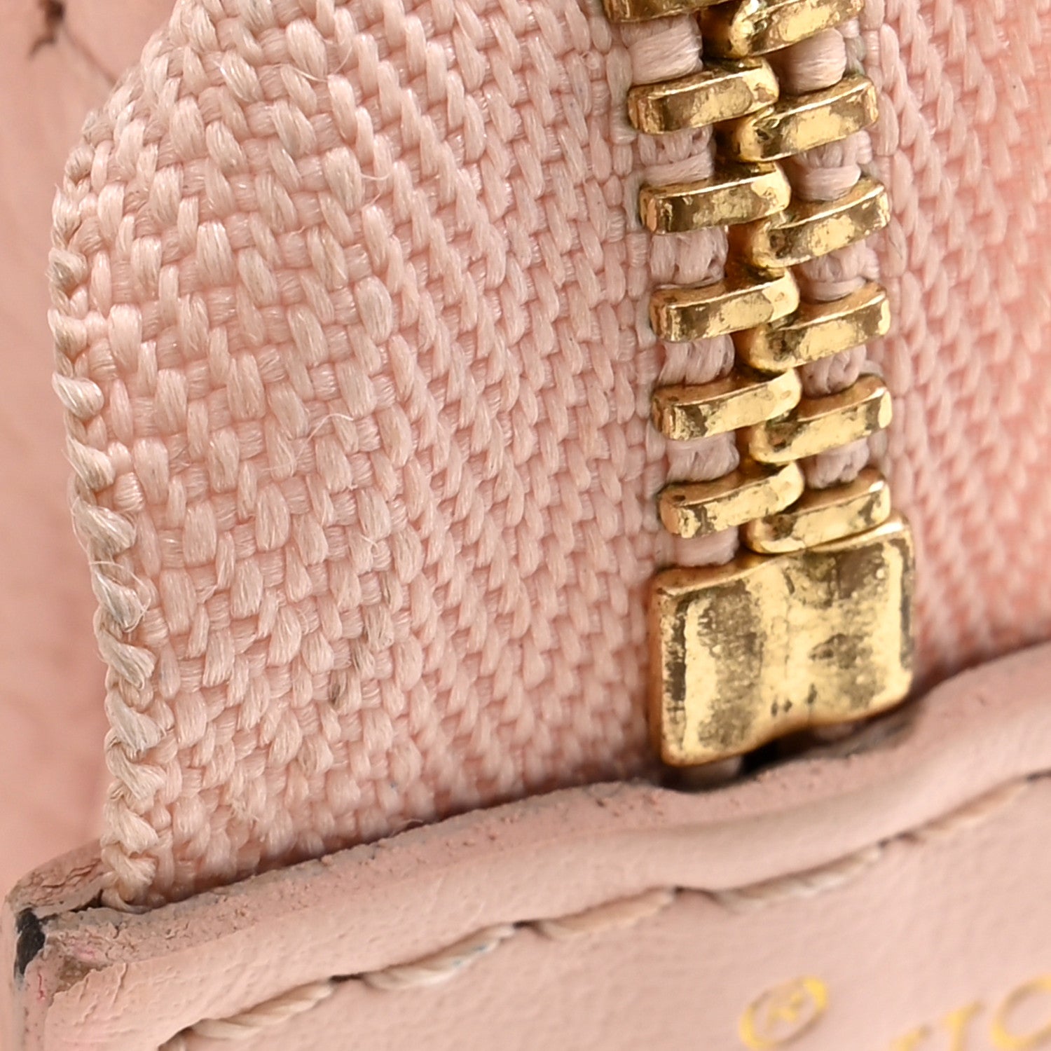 Louis Vuitton Empreinte Monogram Giant Broderies Mini Pochette Accessories Pink Creme 14 of 18
