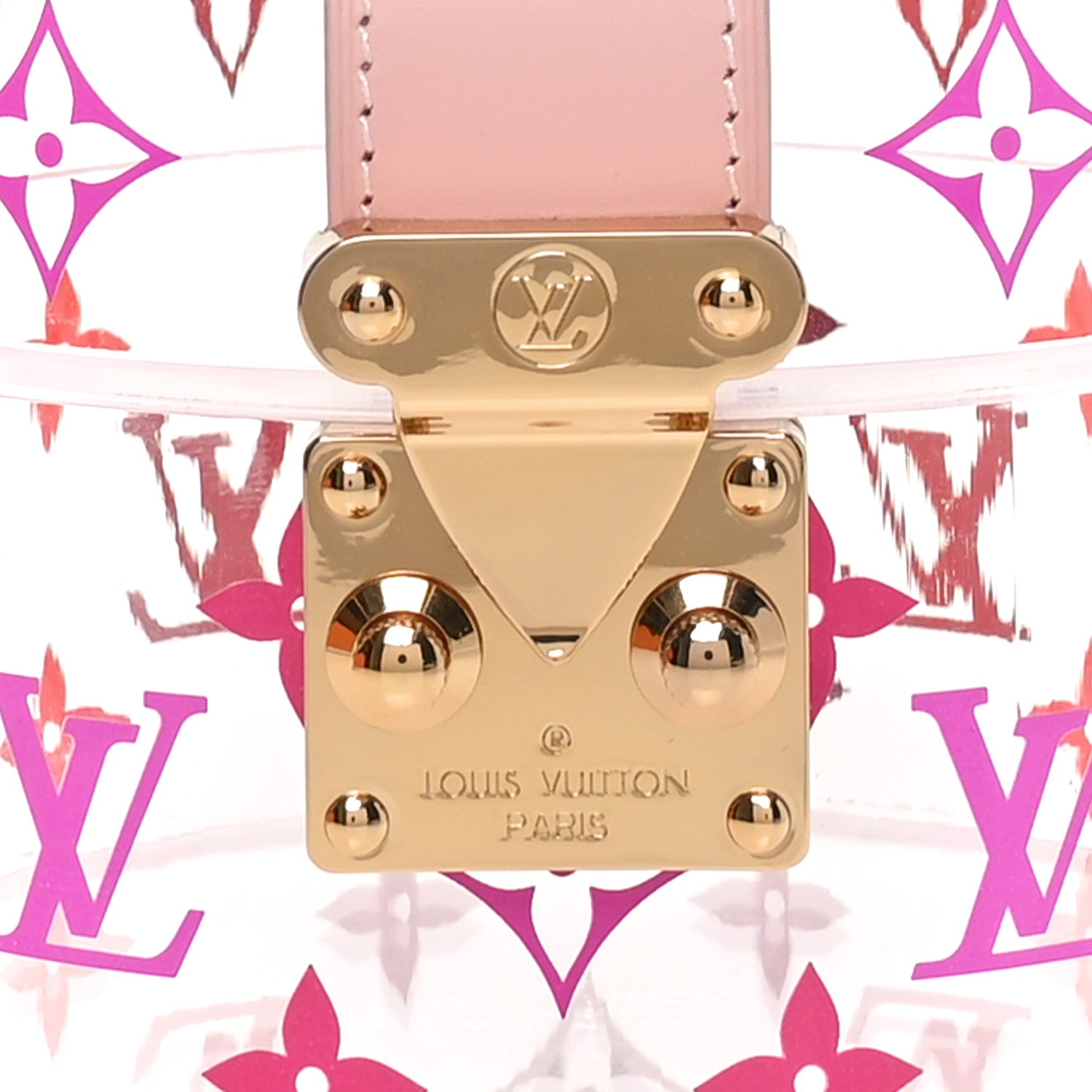 Louis Vuitton Transparent Plexiglass Box Scott Rose Ballerine 5 of 7