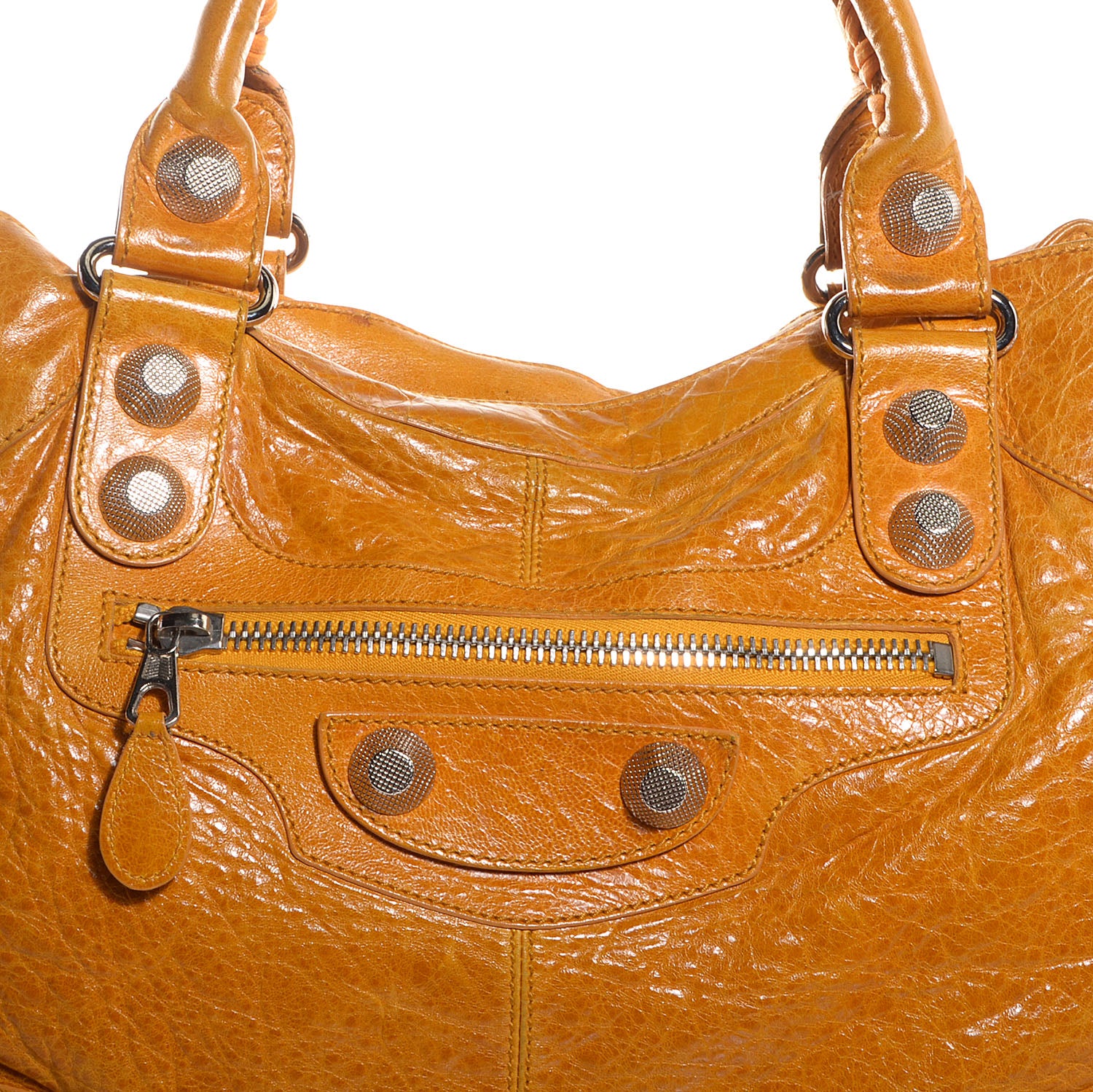 Balenciaga Agneau Giant 21 Silver Hardware Brief Marigold 11 of 11