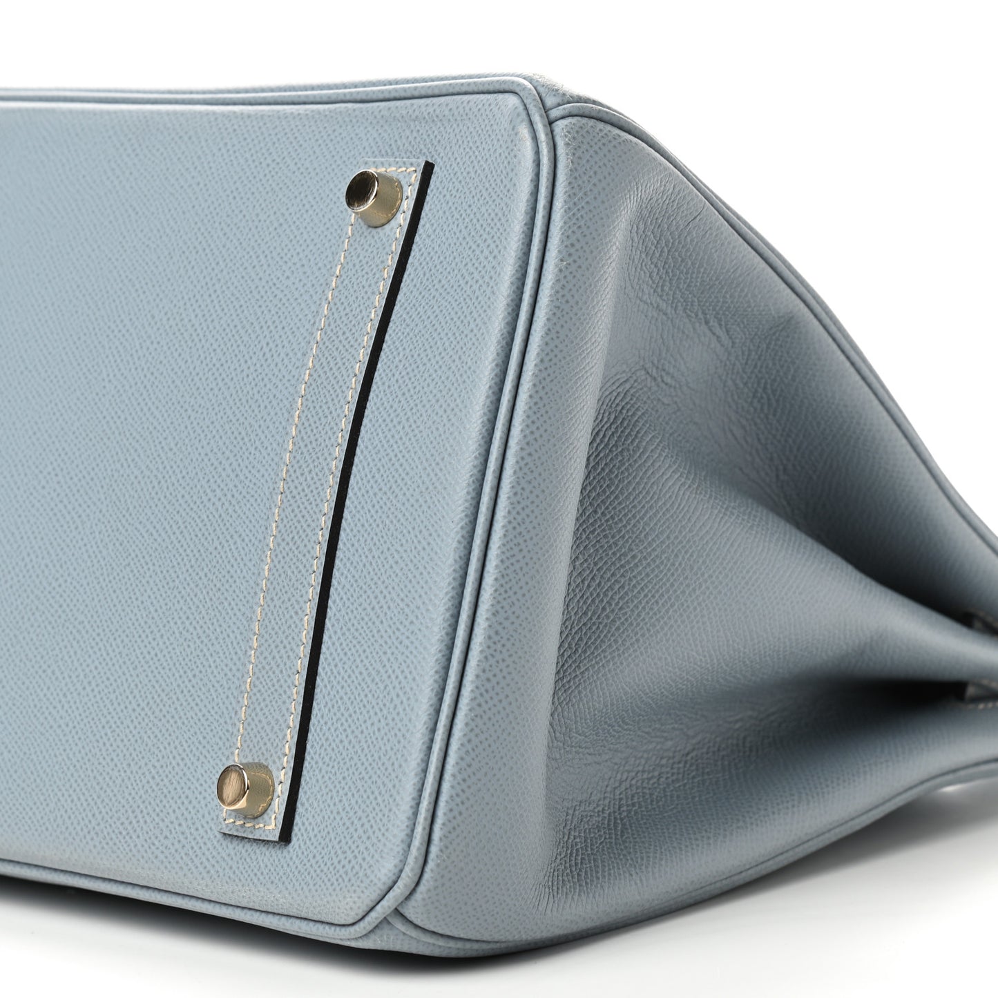 Epsom Birkin 35 Bleu Lin