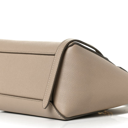 Celine Grained Calfskin Nano Belt Bag Light Taupe 10 of 13