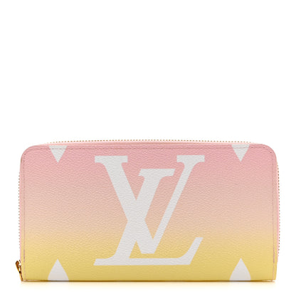 Louis Vuitton Monogram Giant By The Pool Zippy Wallet Light Pink 1 of 6