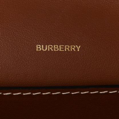 Burberry Calfskin Vintage Check New Hampshire Bag Archive Beige Tan 6 of 11