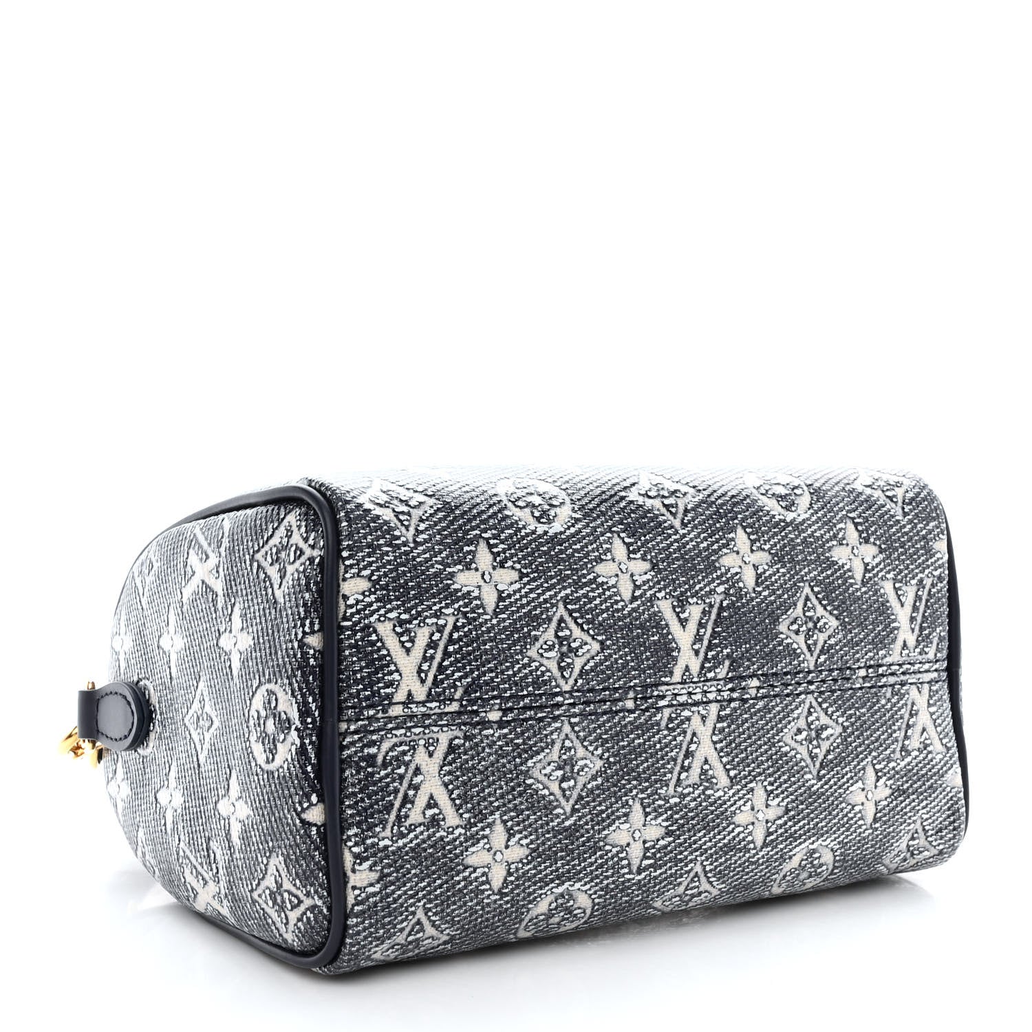 Louis Vuitton Monoglam Speedy Bandouliere 20 Blue 4 of 9