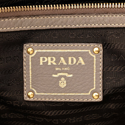Prada Vitello Daino Shoulder Bag Argilla 6 of 16