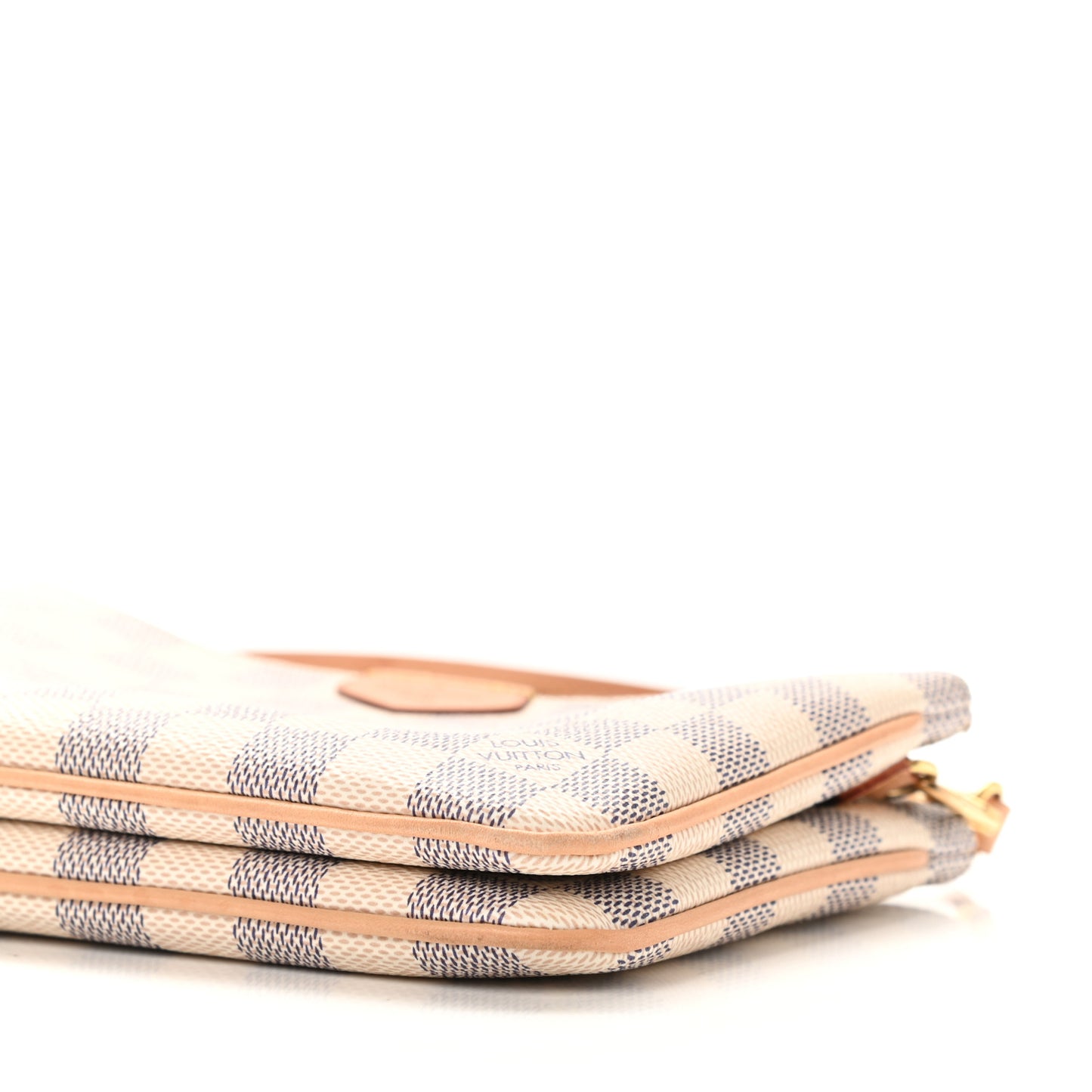 Damier Azur Double Zip Pochette