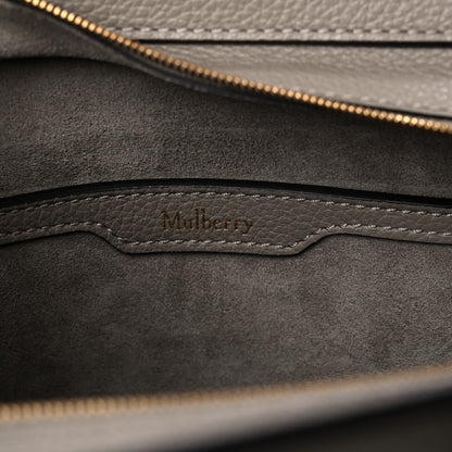 Mulberry Small Classic Grain Mini Zipped Bayswater Solid Grey 6 of 10