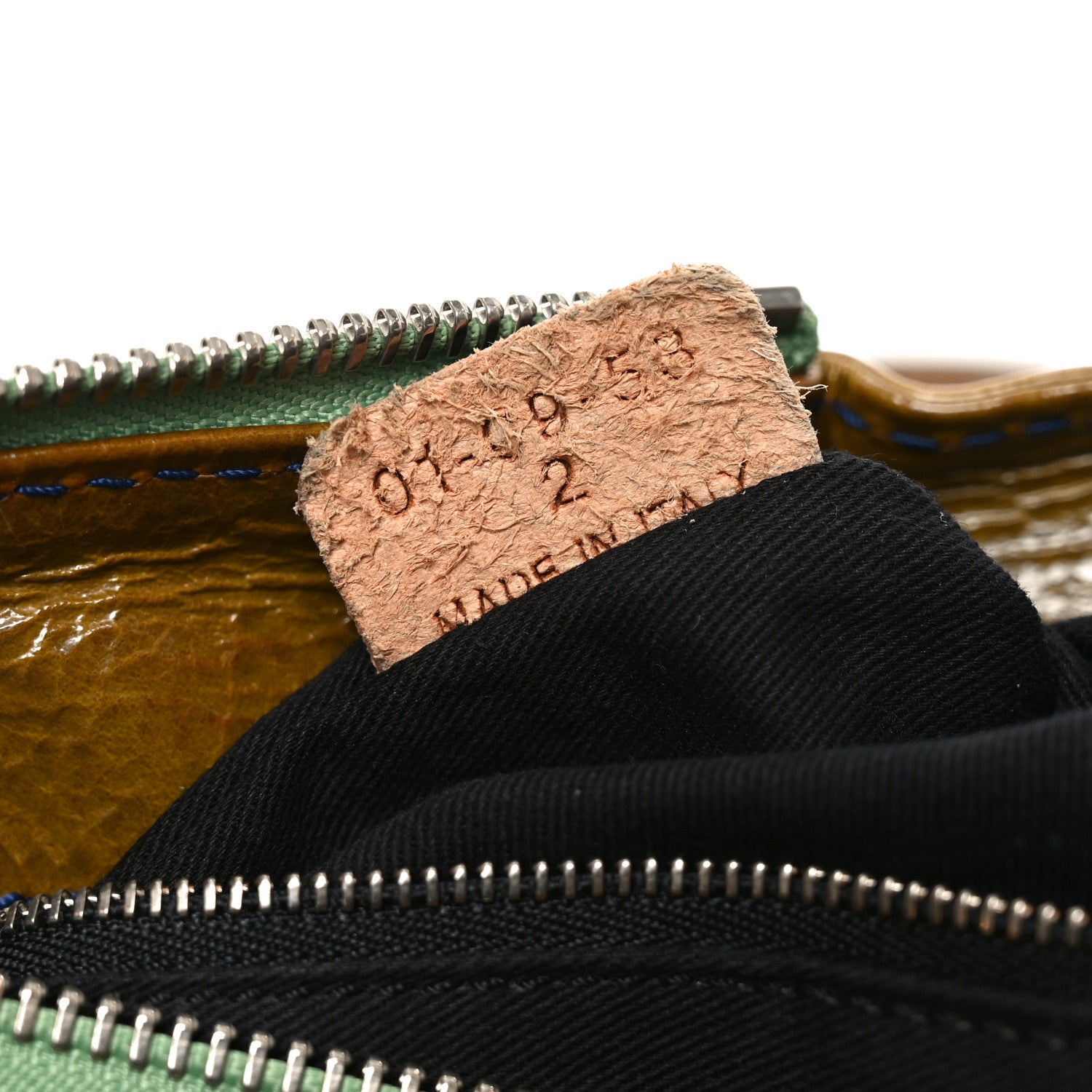 Chloe Crinkled Patent Medium Paddington Satchel 7 of 11