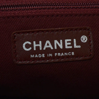 Chanel Caviar Leather CC Tote Black 7 of 9