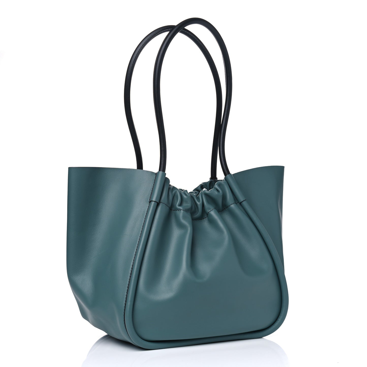 Calfskin Large Ruched Tote Orion