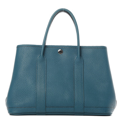 Hermes Negonda Garden Party Tote 30 TPM Cobalt 1 of 15