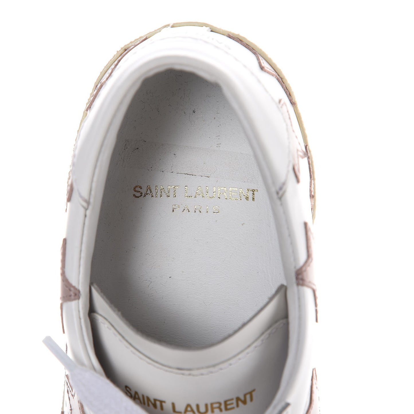 Nappa Star Court Sneakers 37 Off White Rose