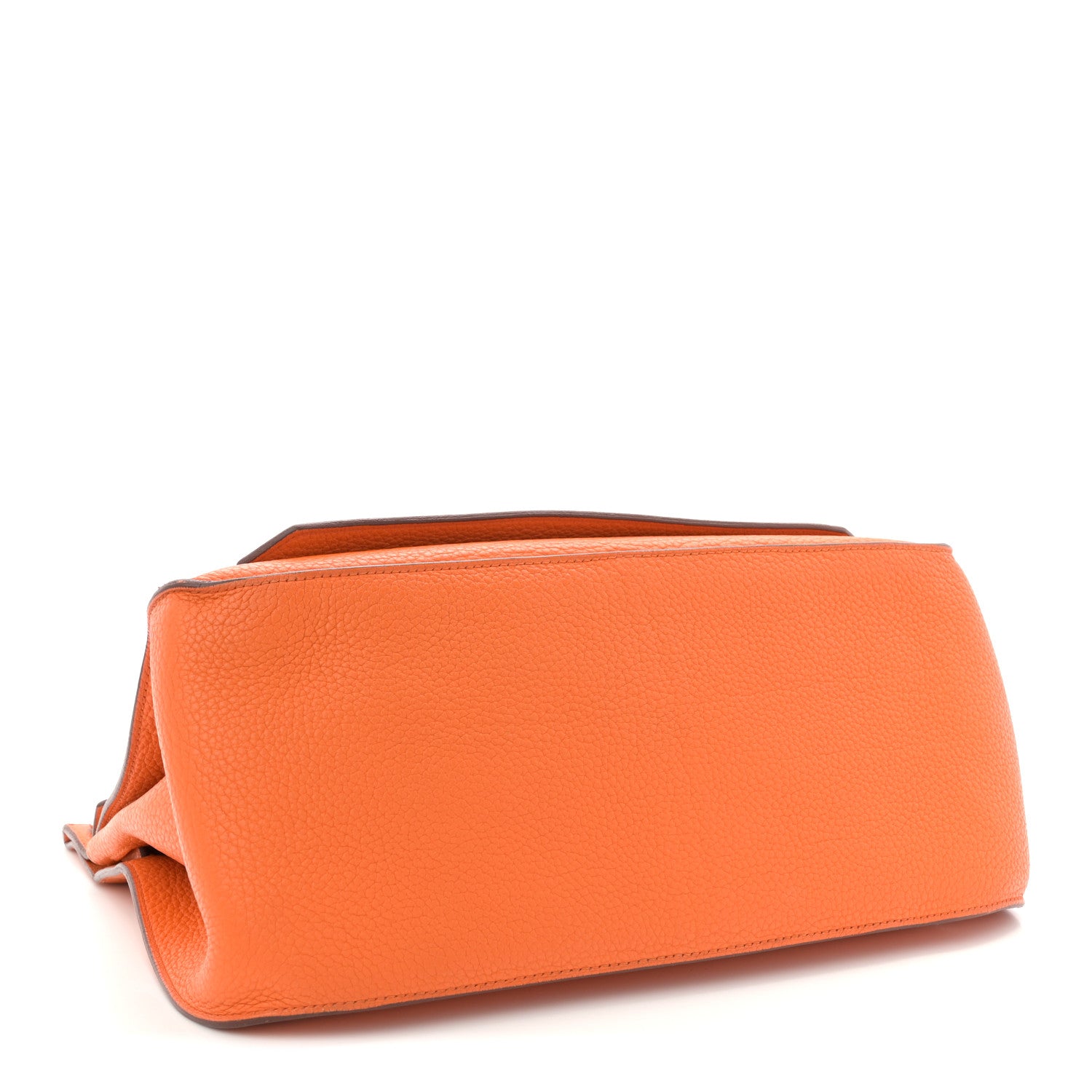 Hermes Taurillon Clemence Jypsiere 31 Orange 4 of 12