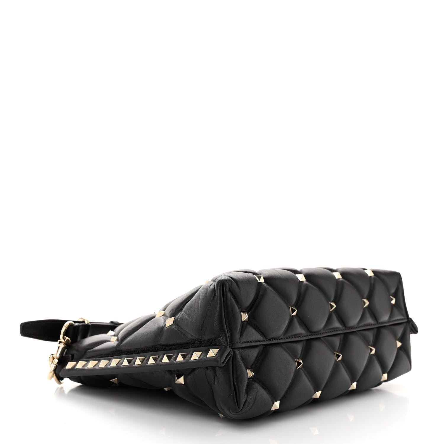 Valentino Garavani Nappa Candystud Shoulder Bag Black 4 of 10