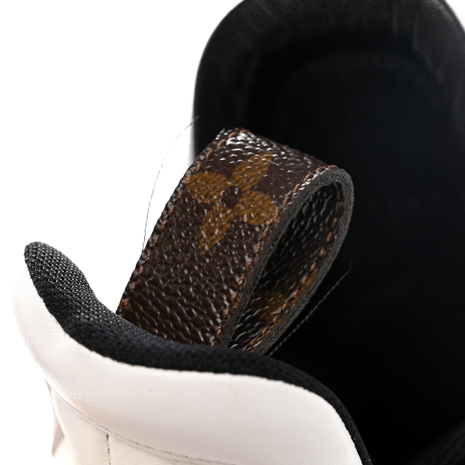 Louis Vuitton Calfskin Technical Nylon LV Archlight Sneakers 37 Black White 12 of 16