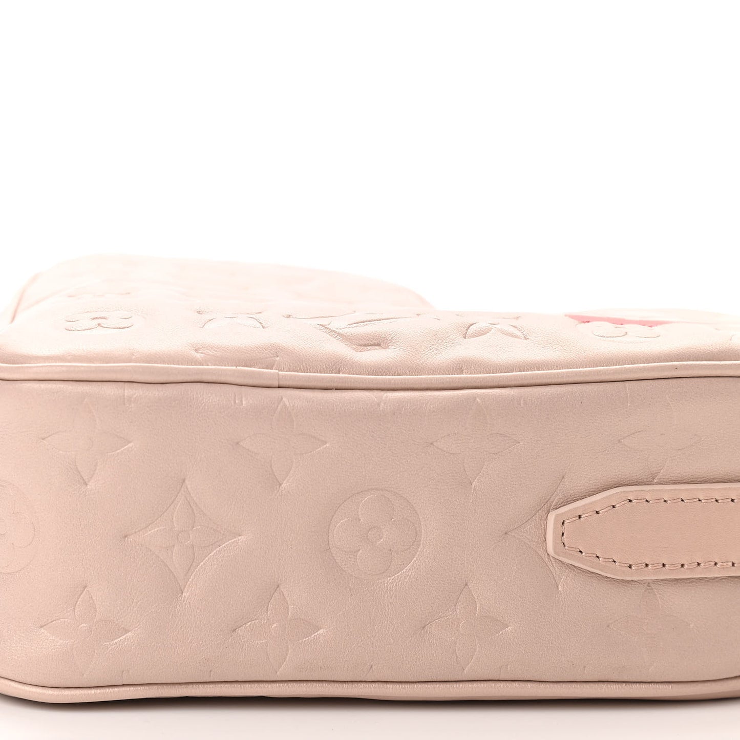 Lambskin Embossed Monogram Fall In Love Sac Coeur Light Pink
