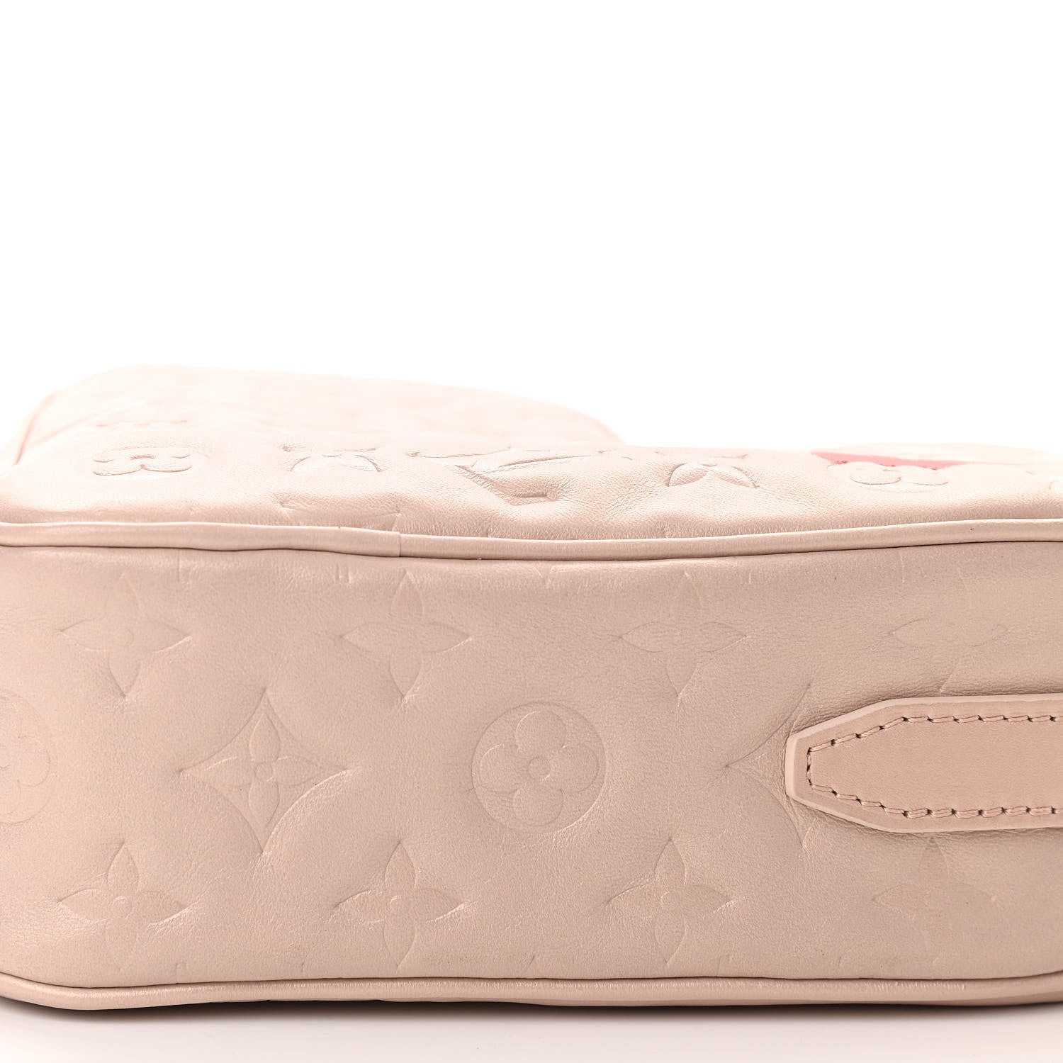 Louis Vuitton Lambskin Embossed Monogram Fall In Love Sac Coeur Light Pink 9 of 9