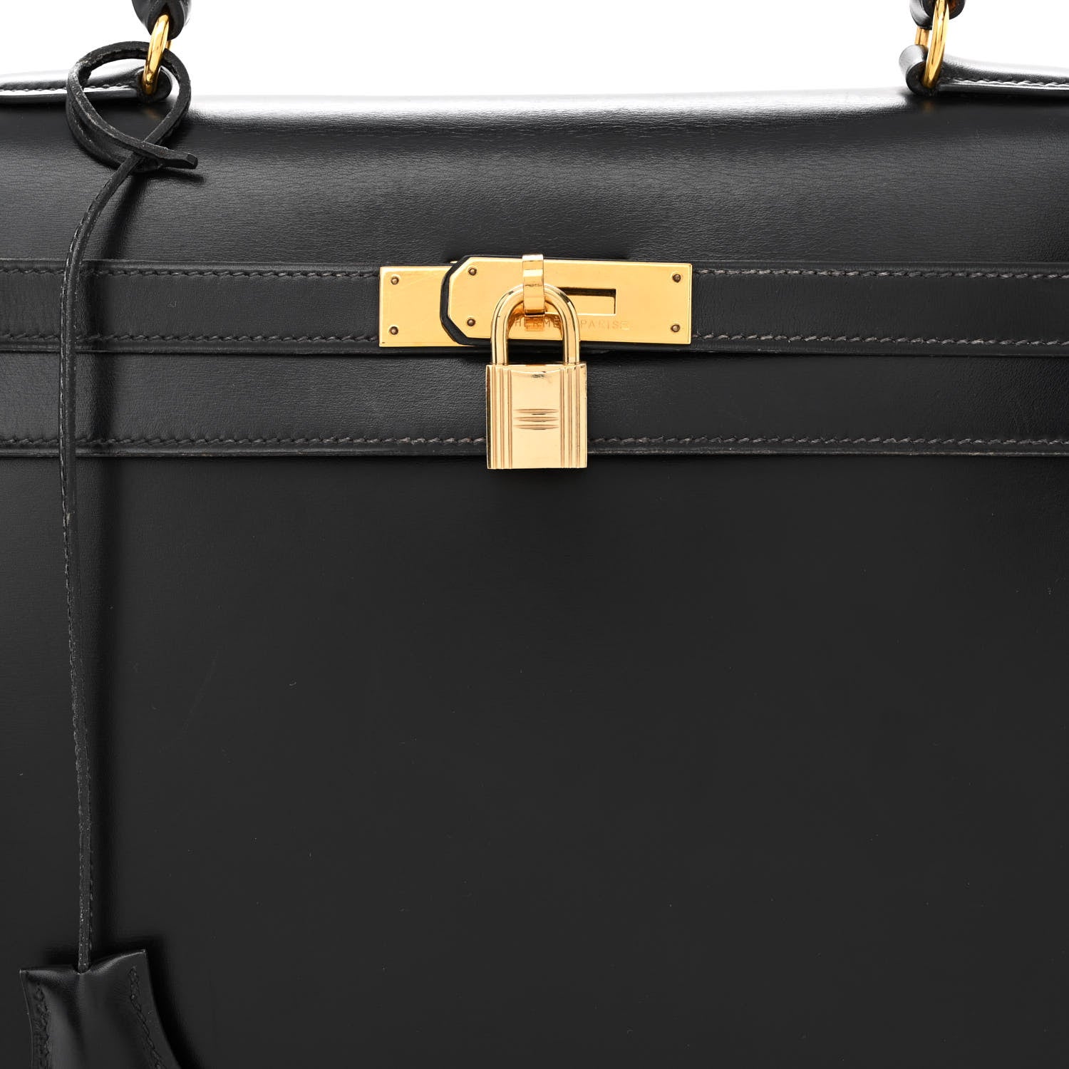 Hermes Box Kelly Sellier 35 Black 7 of 11