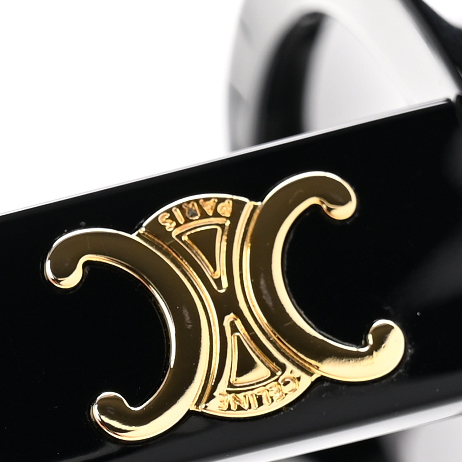 Celine Acetate Triomphe 01 Sunglasses CL 40194U Black 8 of 9