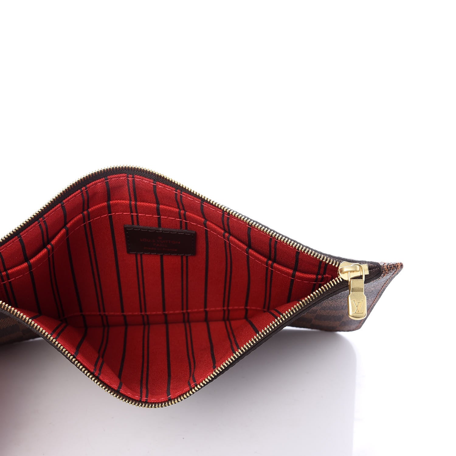 Louis Vuitton Damier Ebene Neverfull MM GM Pochette 5 of 7