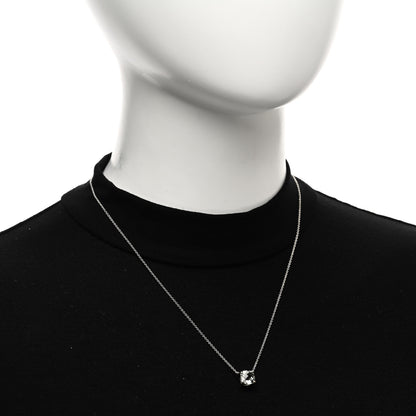 Tiffany Sterling Silver Prasiolite Sparklers Pendant Necklace 2 of 4