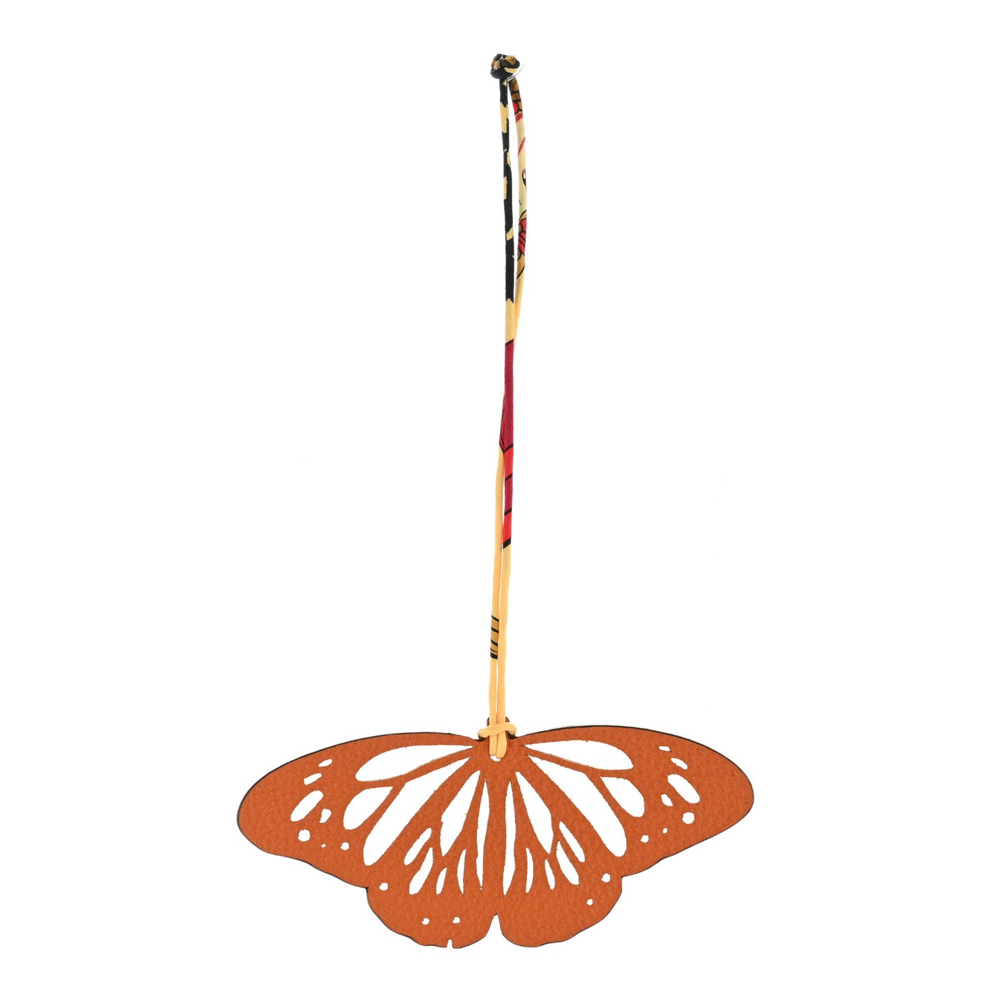 Togo Epsom Petit H Butterfly Bag Charm Multicolor