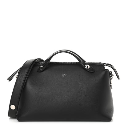 Fendi Vitello Dolce Medium By The Way Boston Bag Black 1 of 9