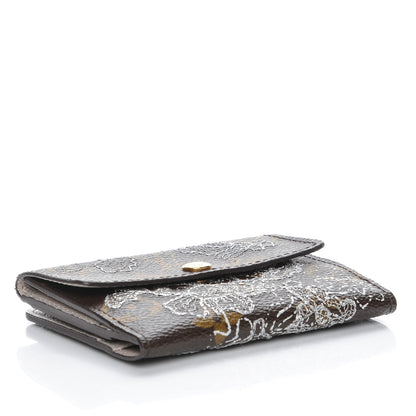 Louis Vuitton Monogram Dentelle Ludlow Wallet Silver 4 of 9