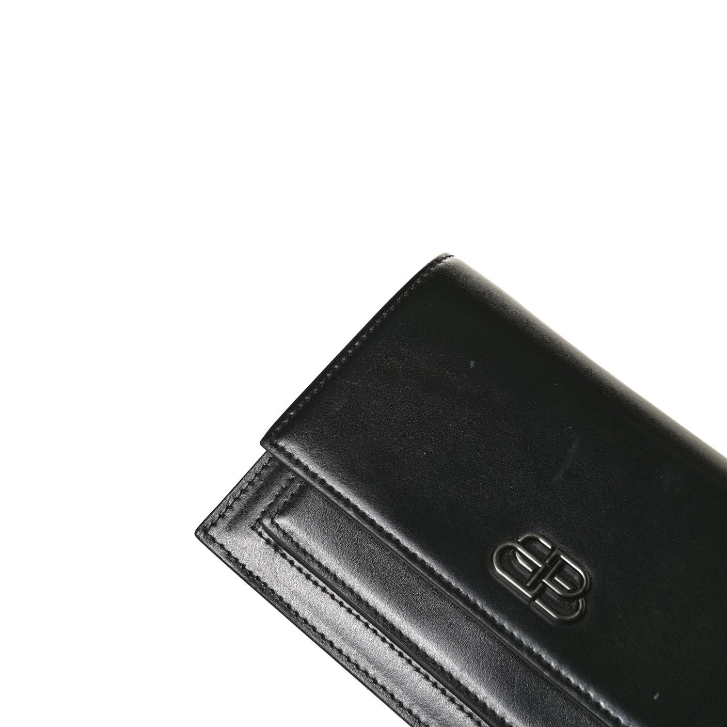 Balenciaga Shiny Box Calfskin Monochrome XS Sharp Belt Bag Black 10 of 12