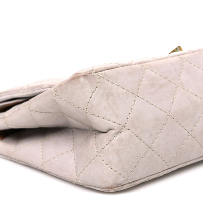 Chanel Aged Calfskin Quilted 2.55 Reissue 226 Flap Blanc Fonce 9 of 10