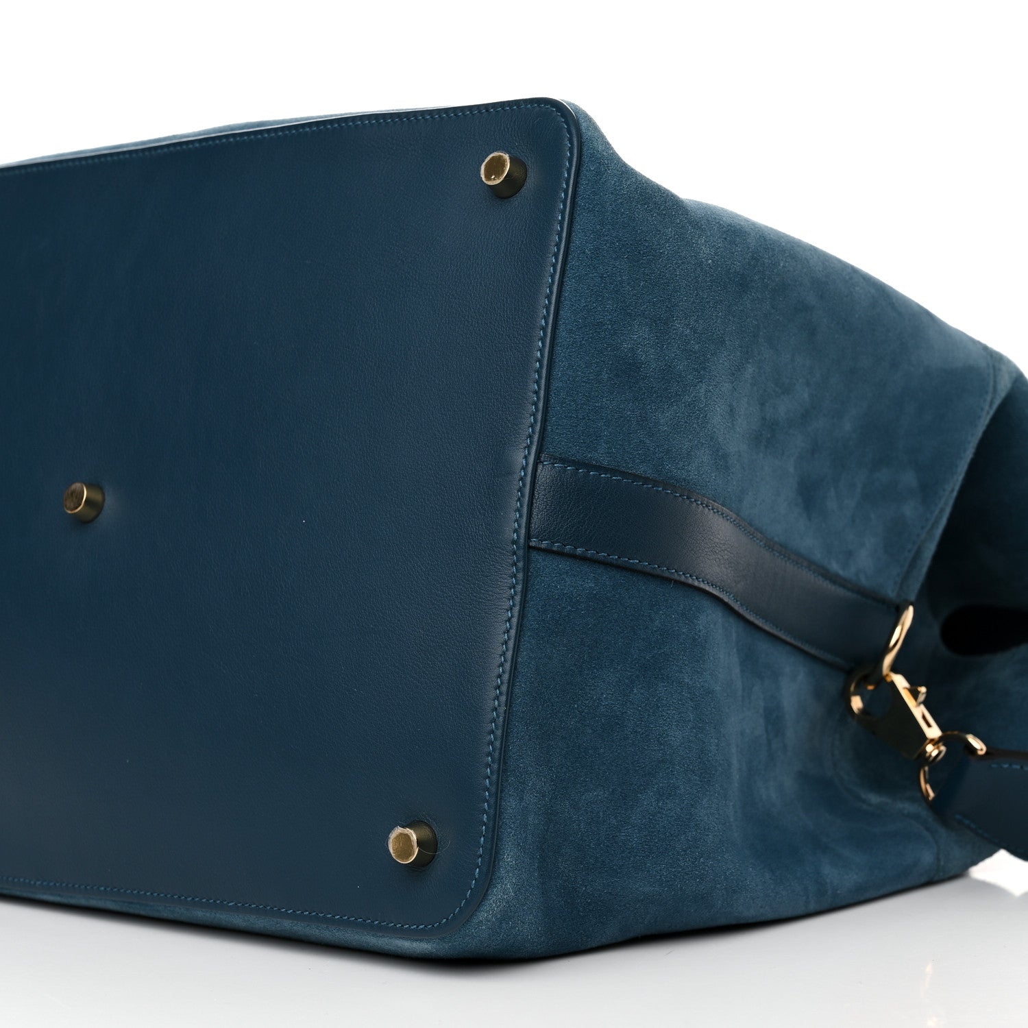 Hermes Veau Grizzly Swift Toolbox 33 Bleu Tempete 9 of 13