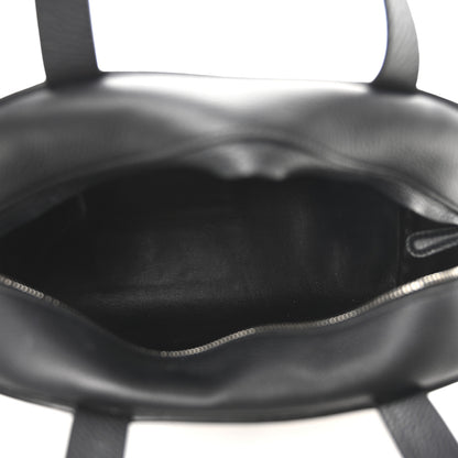 The Row Grained Calfskin Bowling Bag Two Black 5 of 9