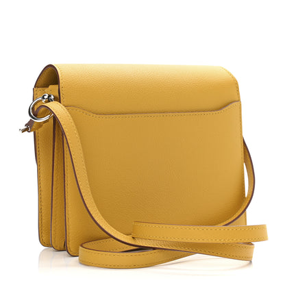 Hermes Evercolor Mini Sac Roulis Jaune Ambre 3 of 11