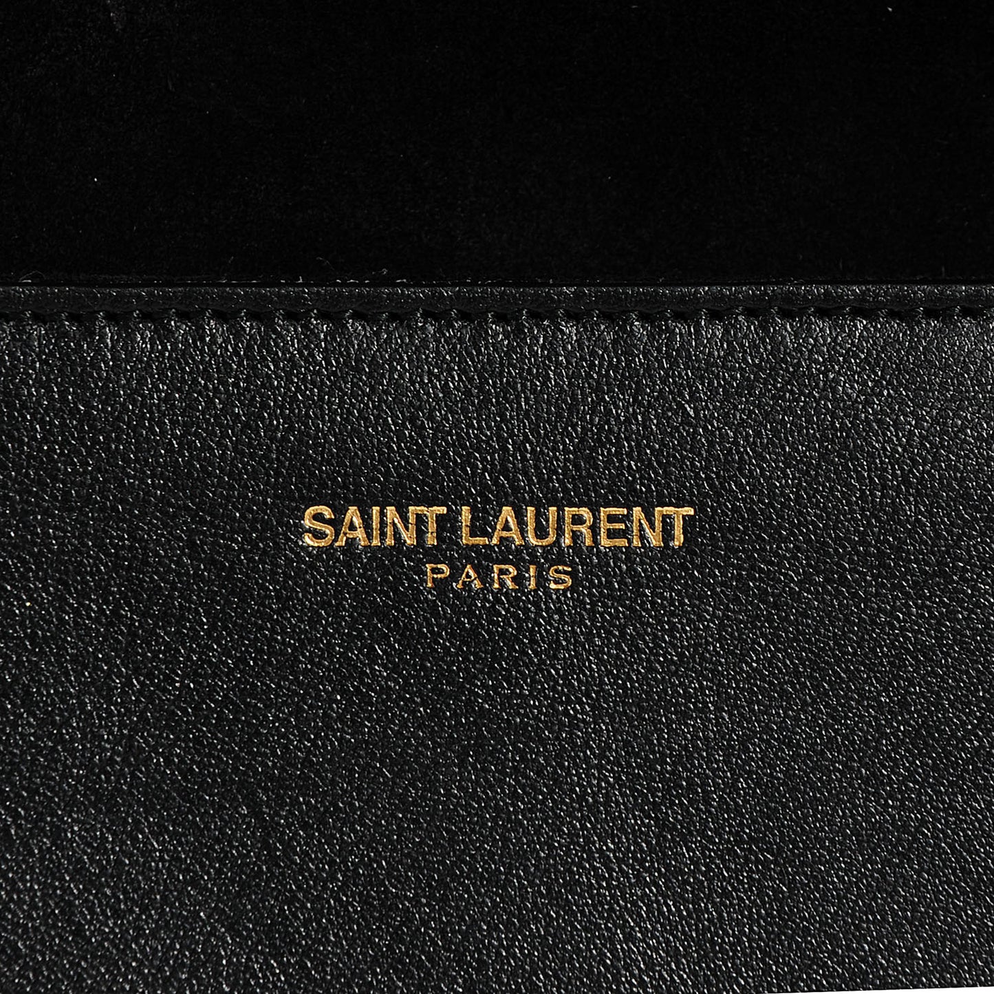 Calfskin Classic Y Clutch Black