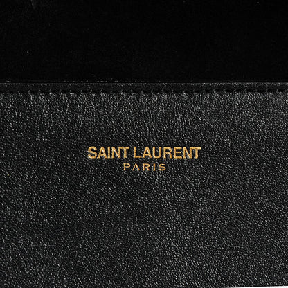 Saint Laurent Calfskin Classic Y Clutch Black 7 of 7