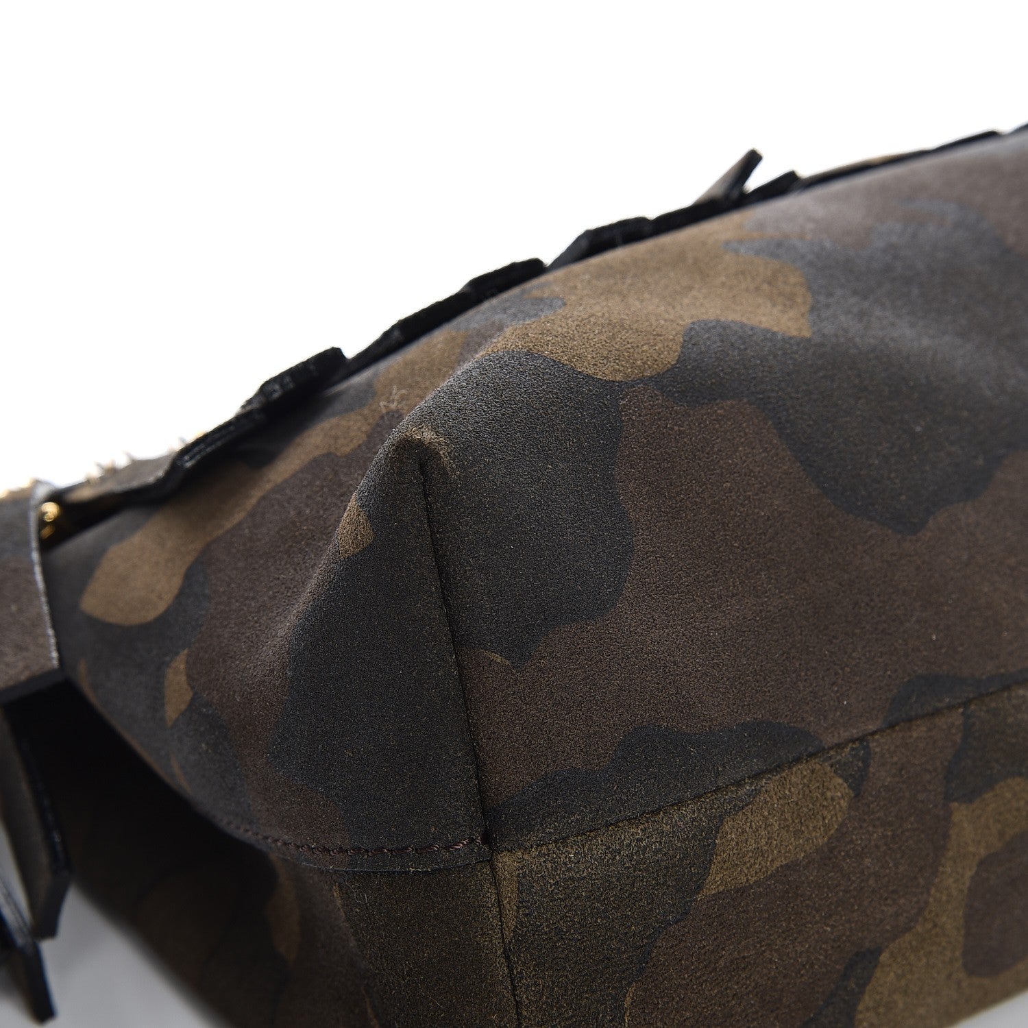 Burberry Prorsum Suede Fringe Camoflauge Clutch Multicolor 7 of 9