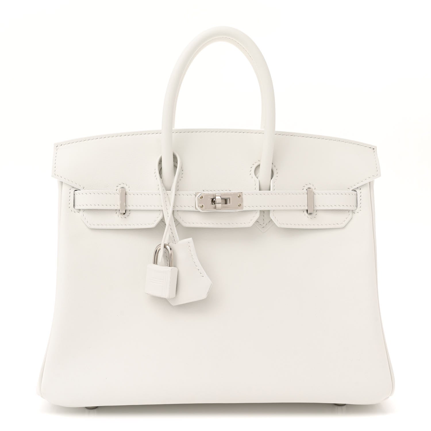 Hermes Swift Birkin 25 New White 1 of 14