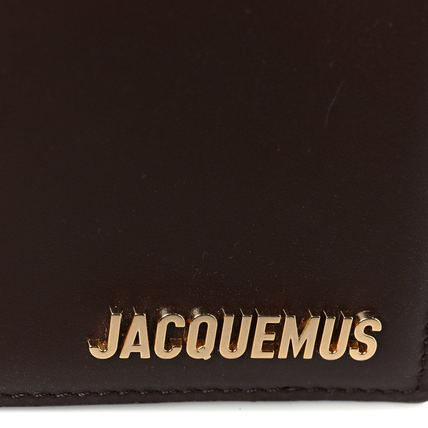 Smooth Calfskin Le Chiquito Noeud Dark Brown