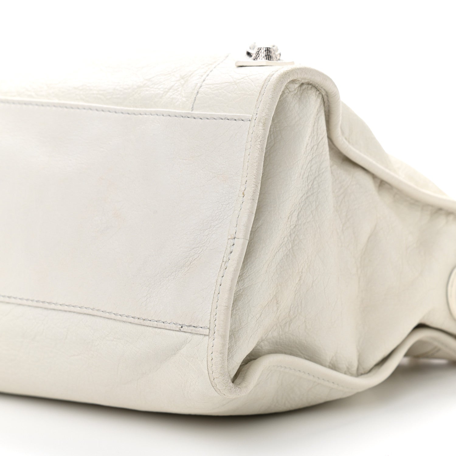 Balenciaga Agneau Giant 12 Silver Hardware City Ivory 9 of 13